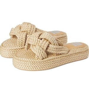 Women's Tan Rope Sandals By Dirty Laundry - Size 7